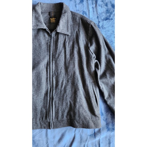 Vintage Old Navy San Francisco New york Wool Blend Coat Full Gray Men 2XL - Picture 3 of 8